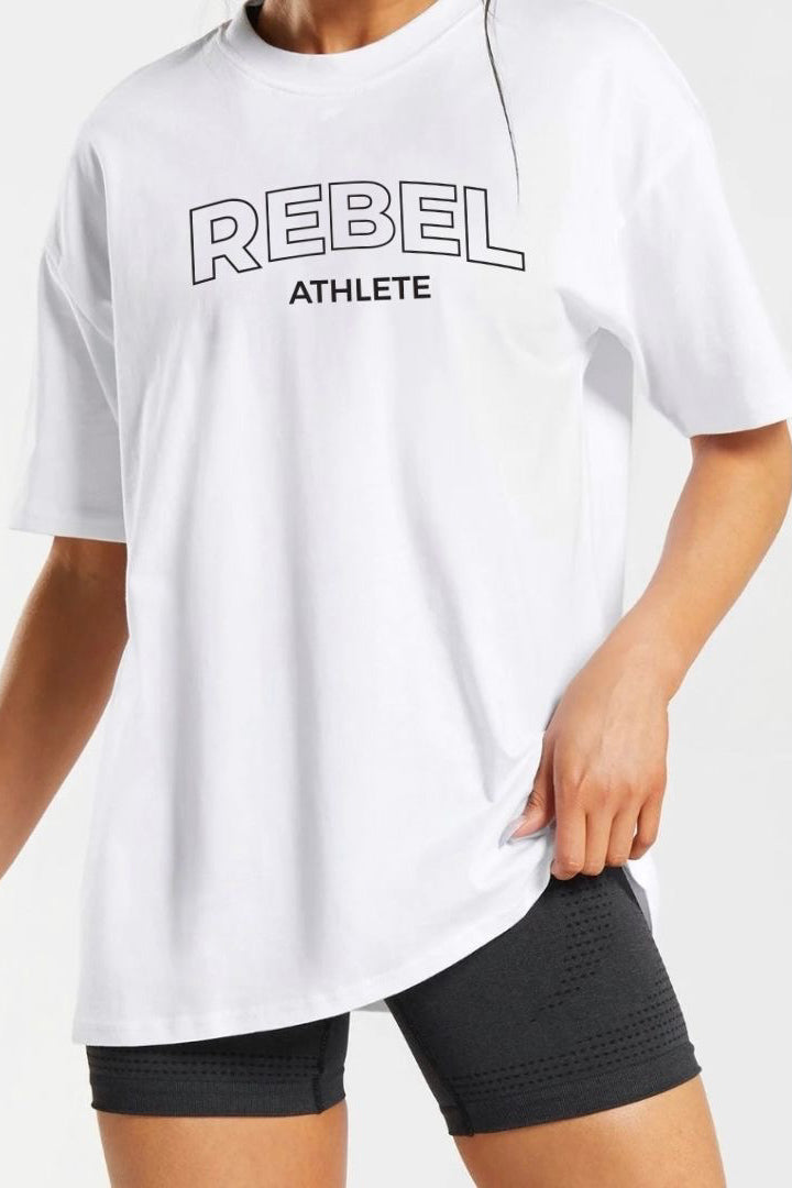 REBEL ATHLETES OVERSIZED T-SHIRT